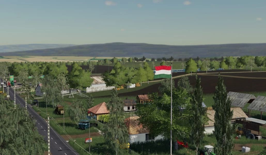 MAGYARÚJFALU MAP