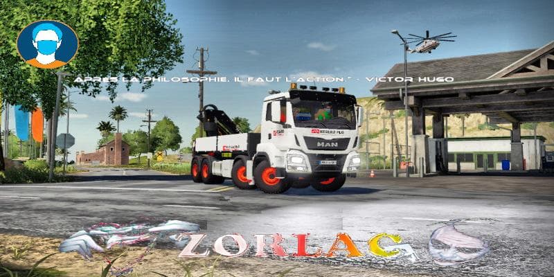 MAN 8X4 RESEAU PLO
