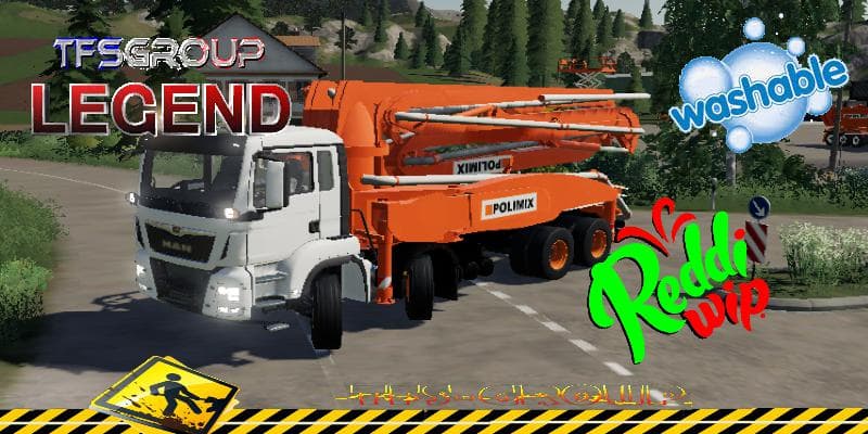 MAN CONCRETE PUMP TRUCK 3