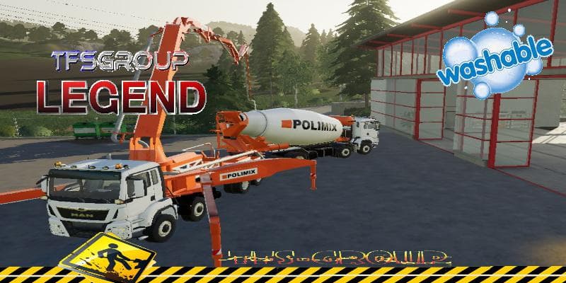 MAN CONCRETE PUMP TRUCK