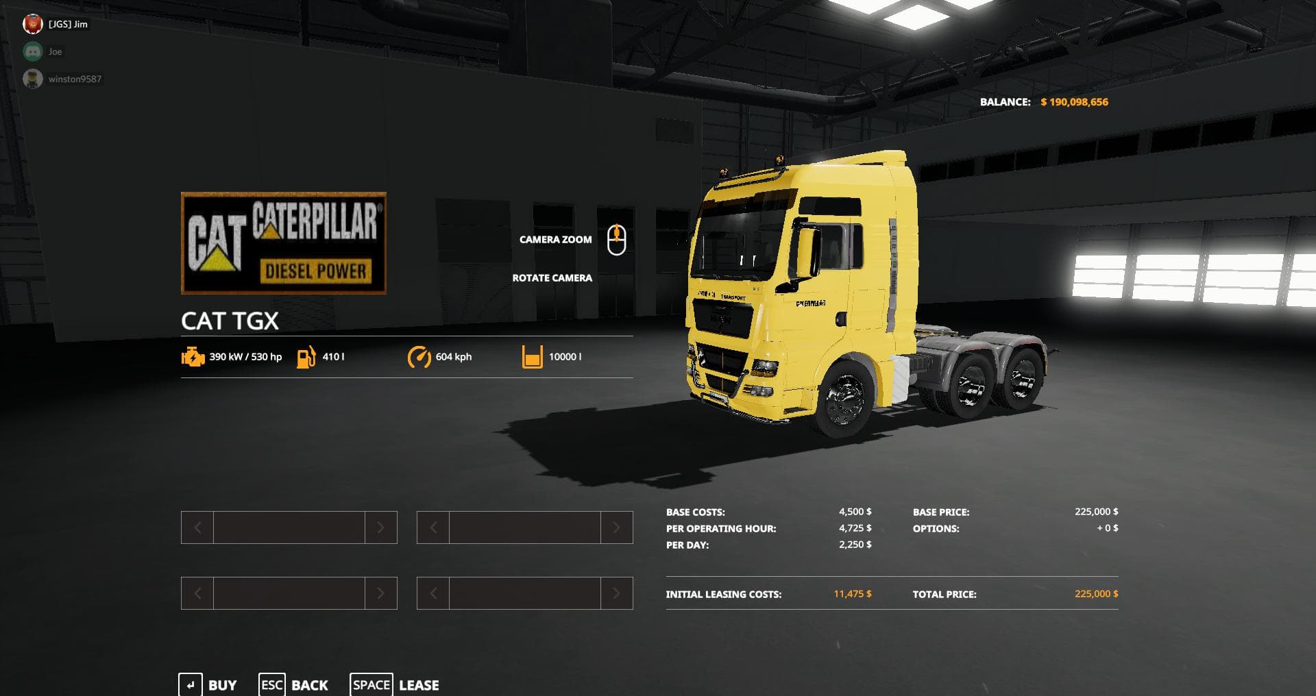 MAN Cat TGX 2