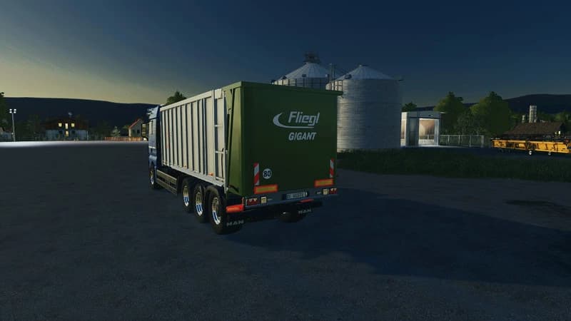 MAN FLIEGL-AUFBAU