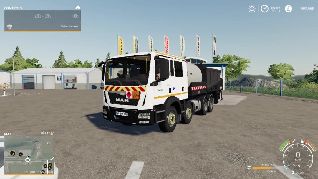 MAN GRAVEL TRUCK 4