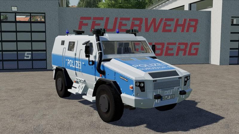 MAN SURVIVOR R GERMAN POLICE 5