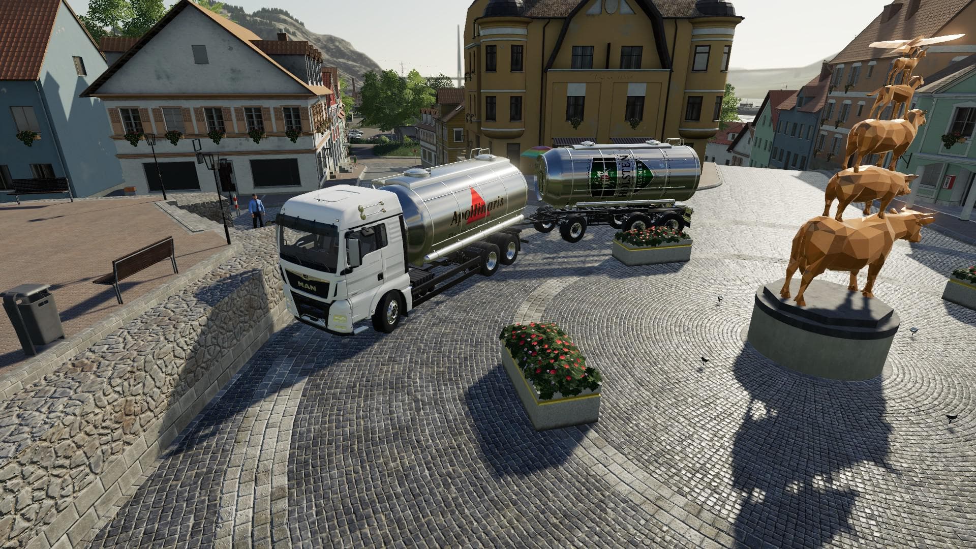 MAN TANK LKW MIT ANHANGER 3