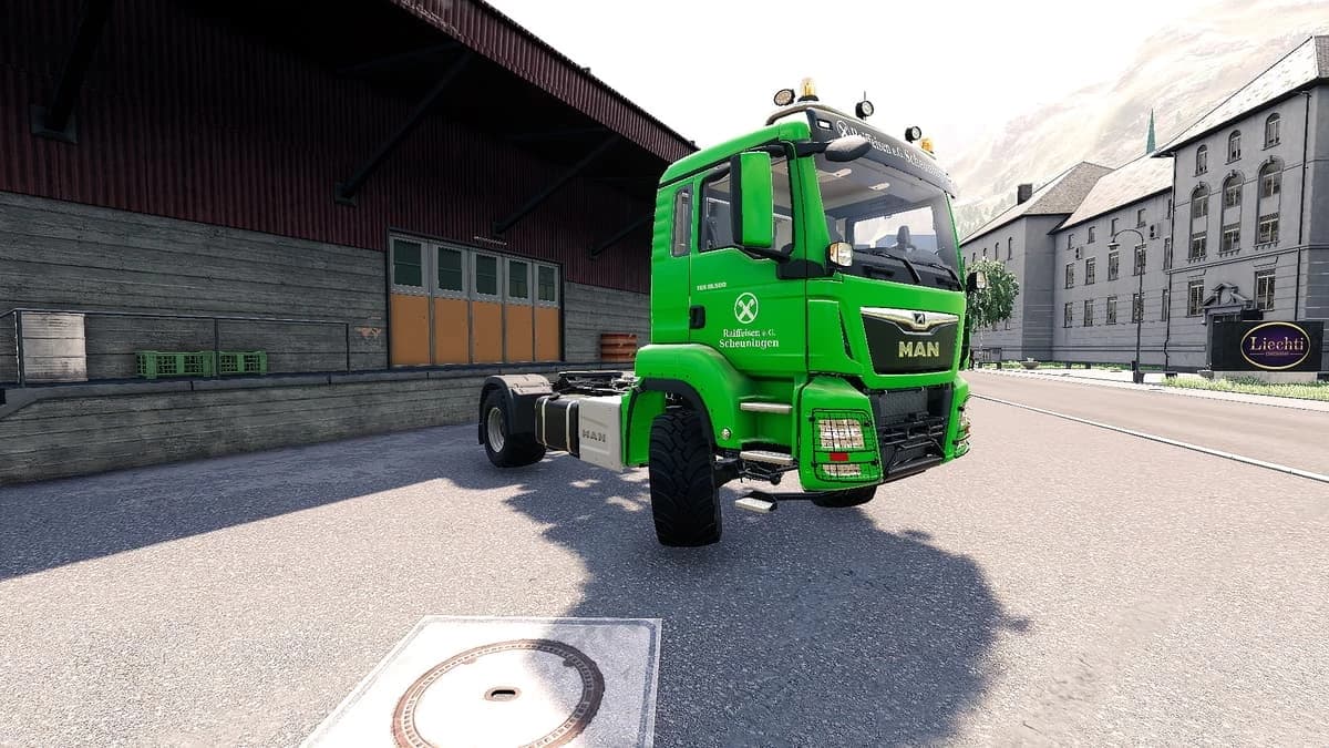 MAN TGS 18.500 4X4 RAIFFEISEN