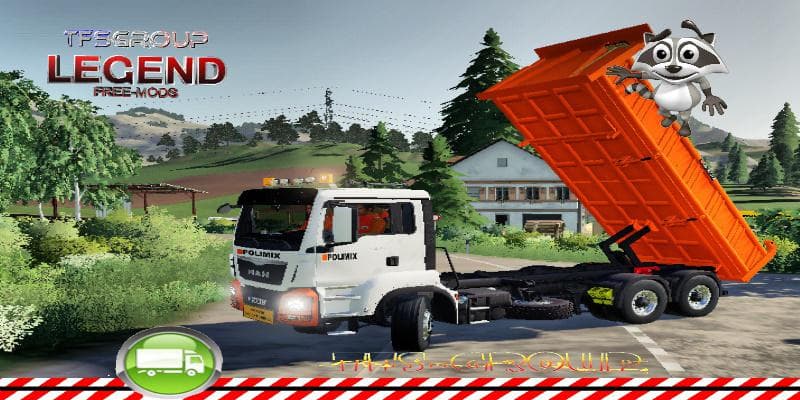MAN TGS 5X4 BENNE POLIMIX 2