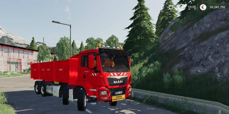 MAN TGS 8X4 BENNE TP