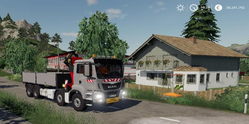MAN TGS 8X4 PLATEAU