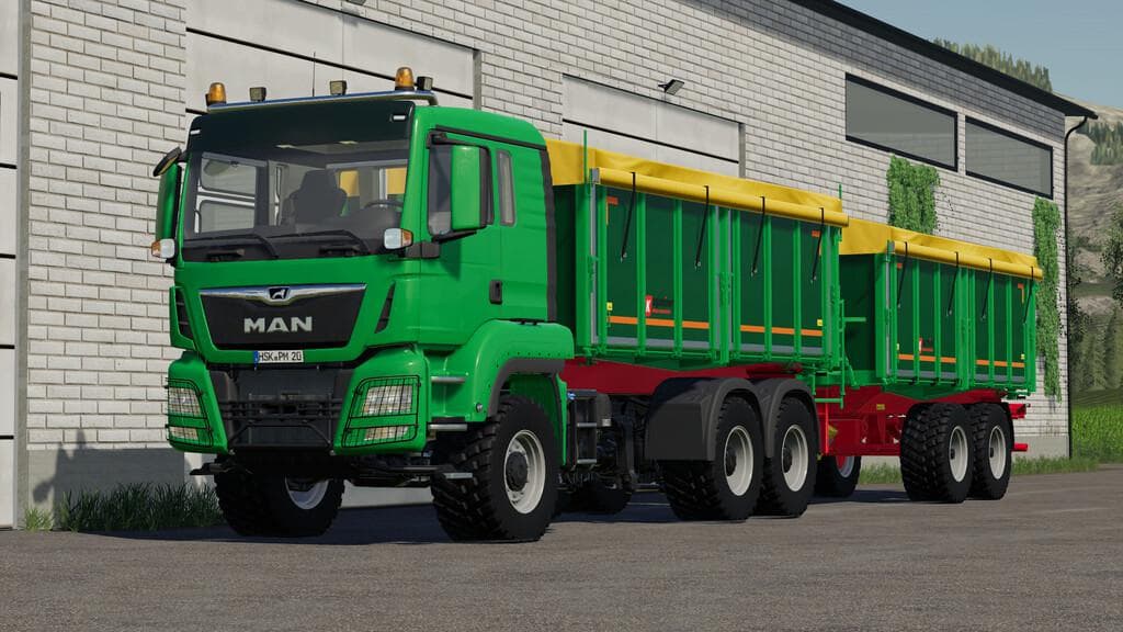 MAN TGS AGROLINER PACK 4