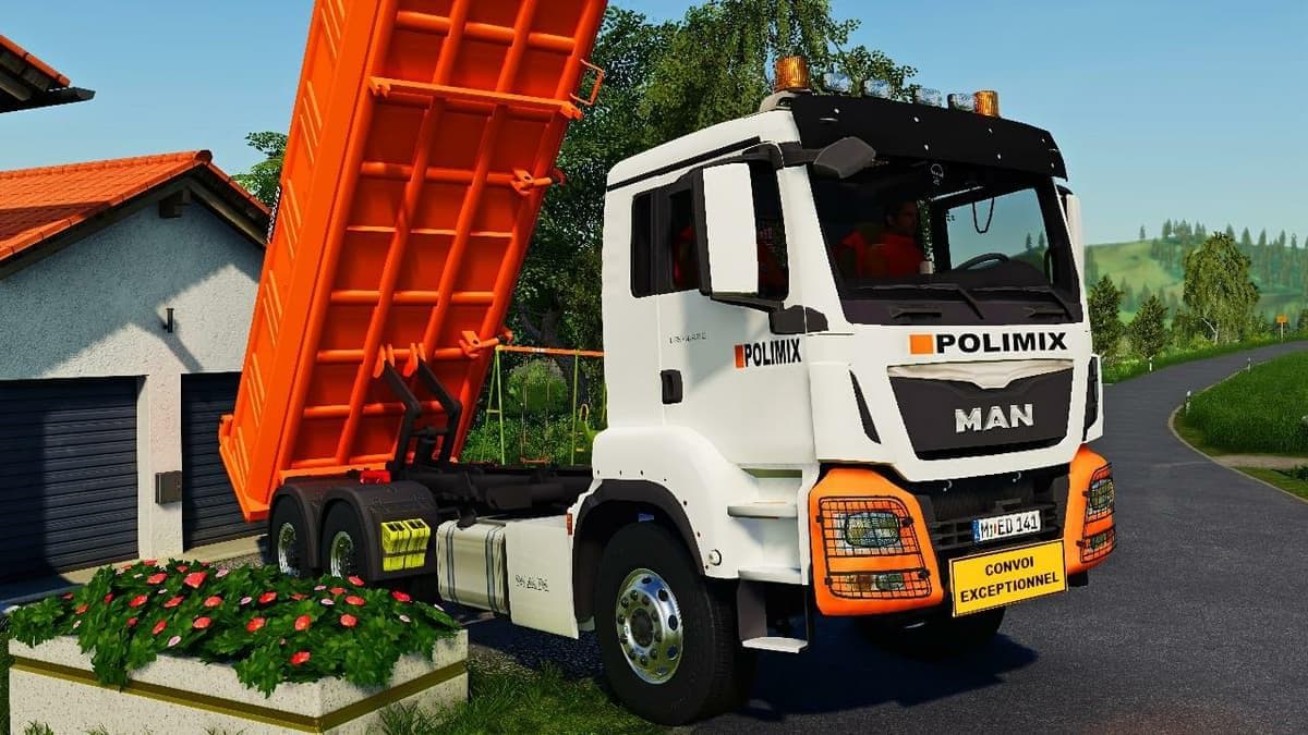 MAN TGS MEILLER-KIPPER POLIMIX 3