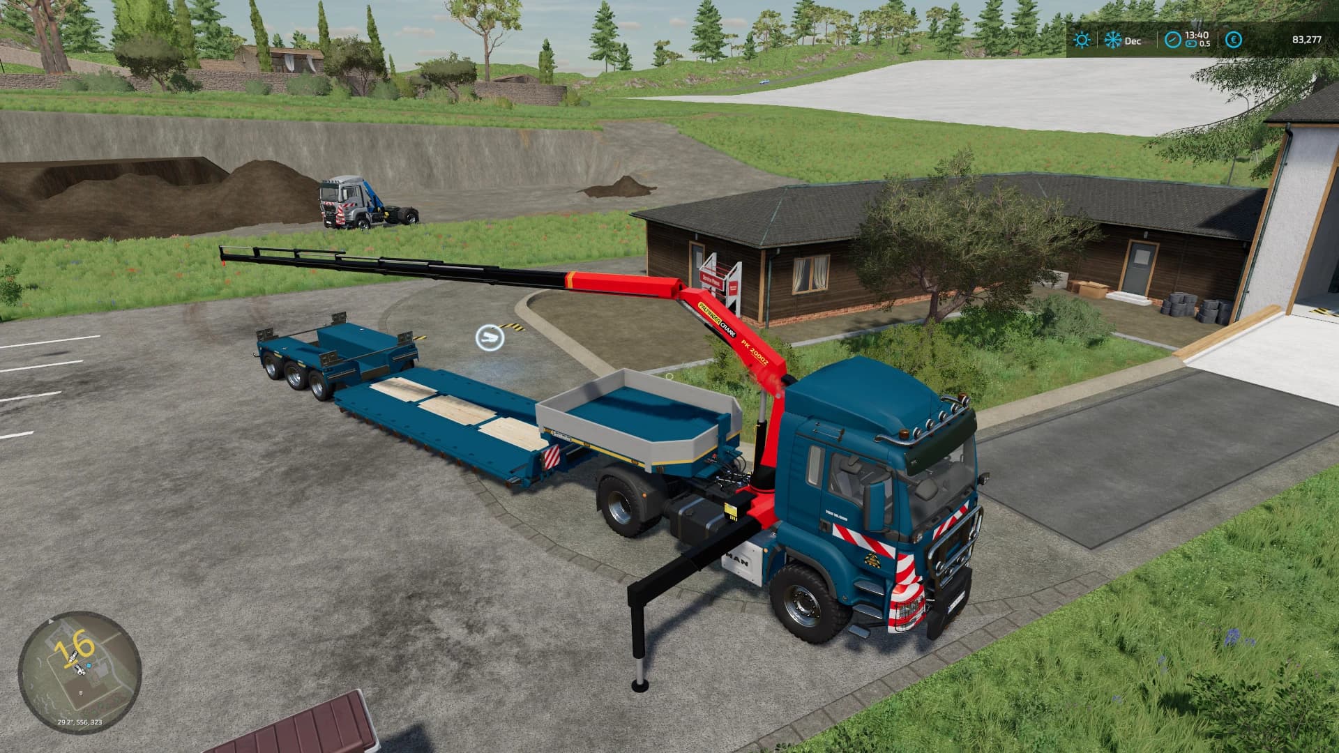MAN TGS PALFINGER CRANE 3