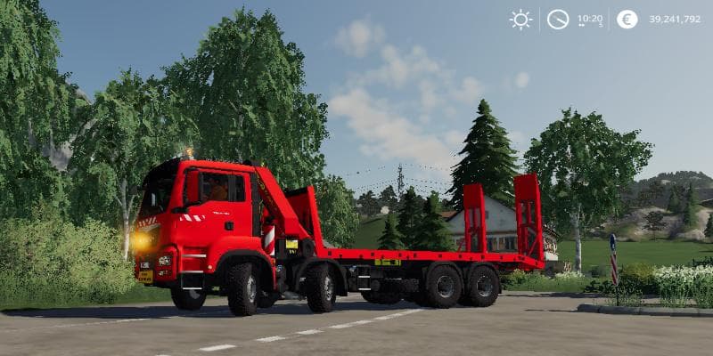 MAN TGS PORTE ENGINS