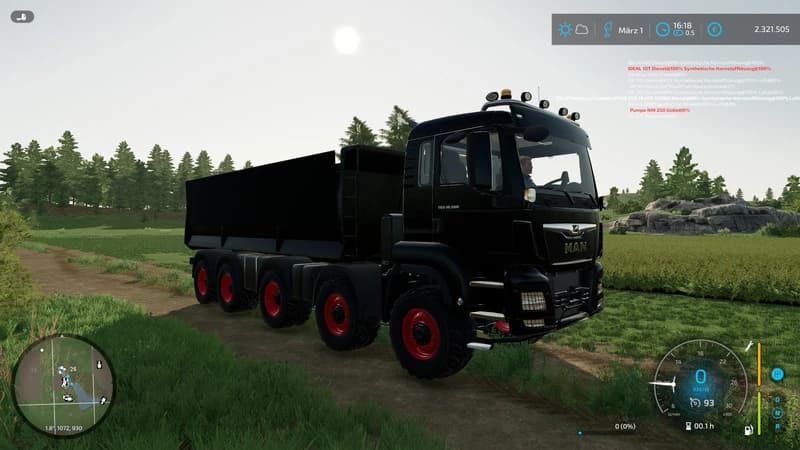 MAN TGS18500 TIPPER 59.000L 2