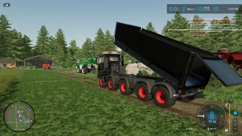 MAN TGS18500 TIPPER 59.000L