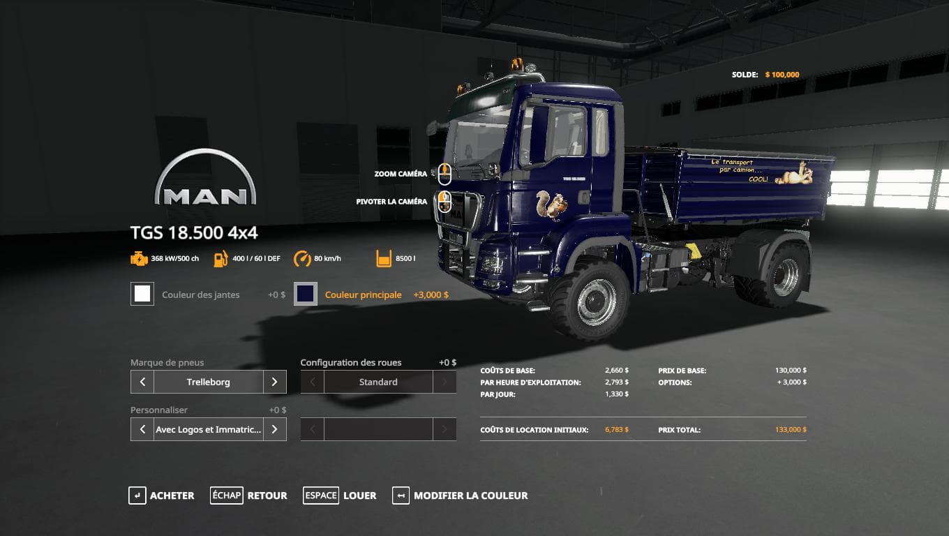 MAN TGS18500 TIPPER