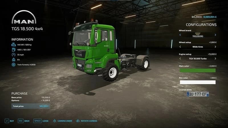 MAN TGX 18500X 2