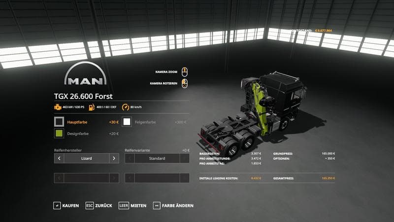 MAN TGX FOREST