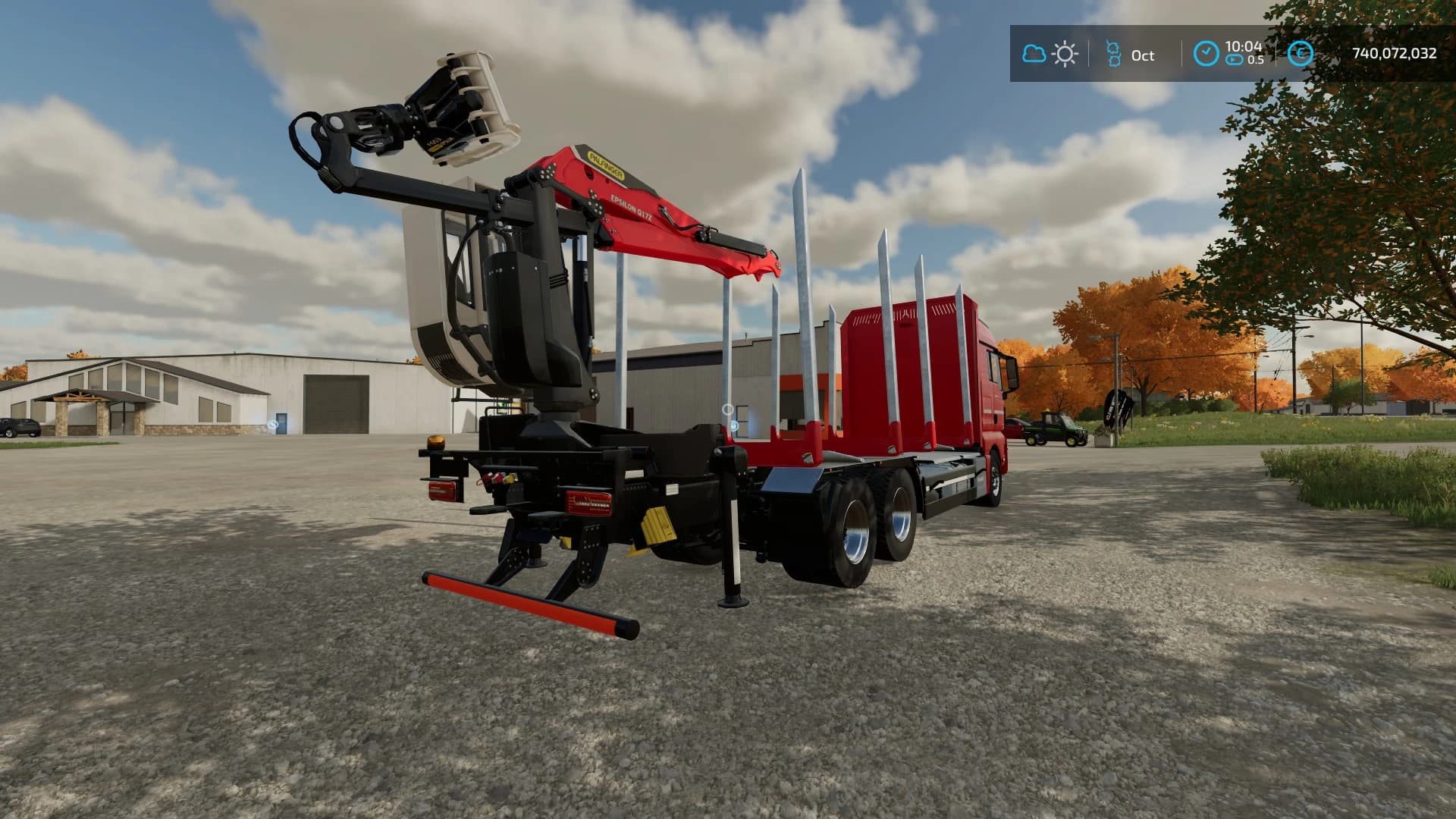 MAN TGX FORESTRY TRUCK