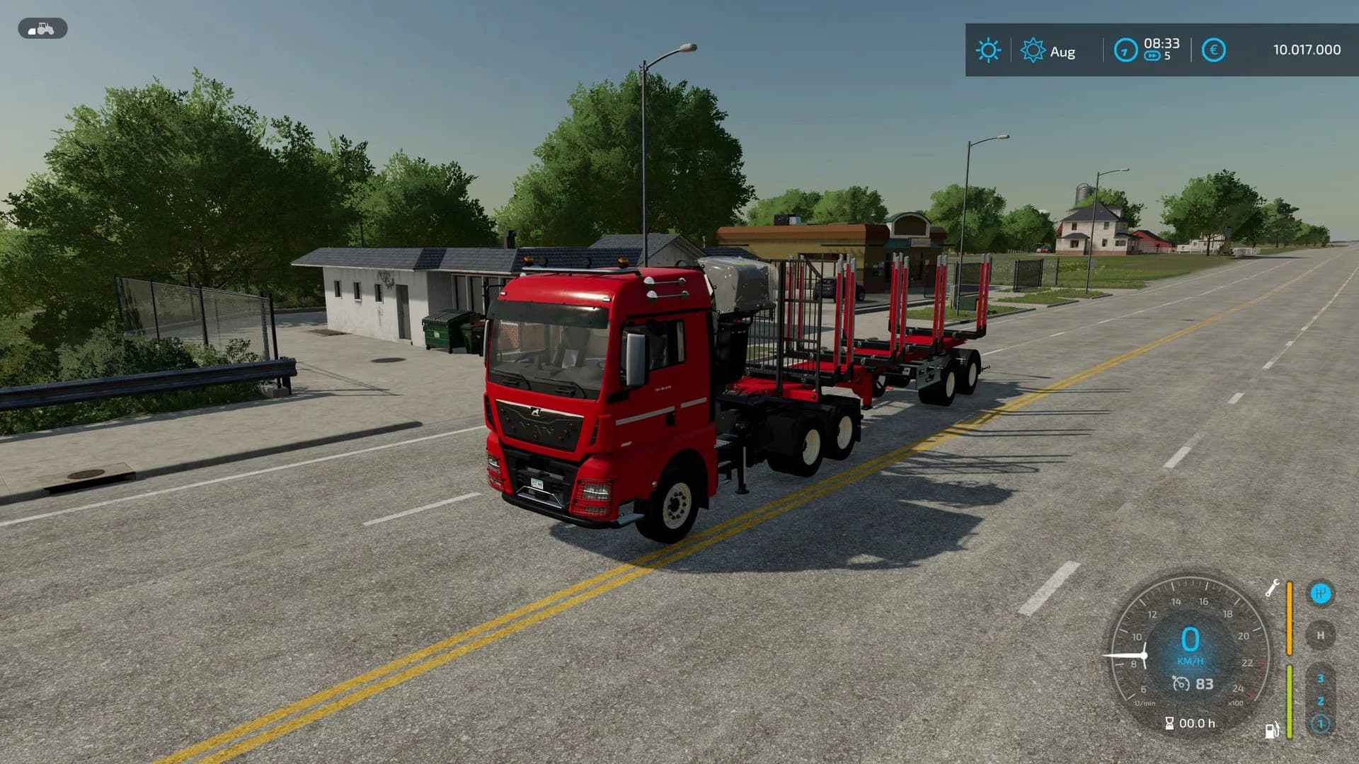 MAN TGX FORST SEMI 5