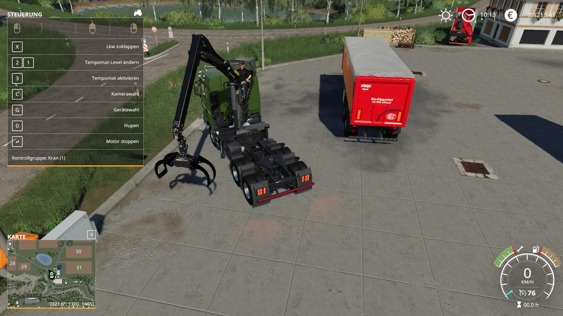MAN TGX FORST SEMI 4