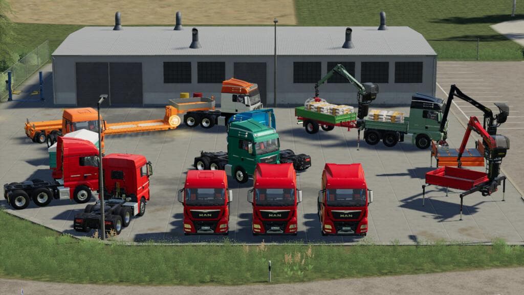 MAN TGX SEMI-TRUCK PACK 5