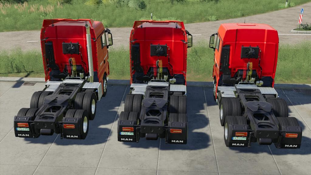 MAN TGX SEMI-TRUCK PACK 4
