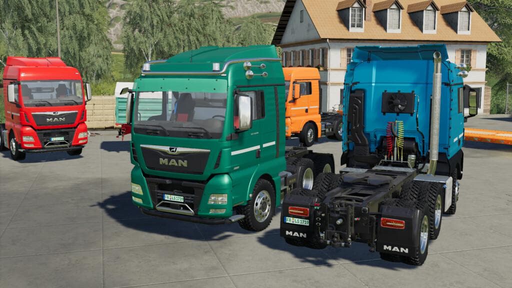 MAN TGX SEMI-TRUCK PACK 3
