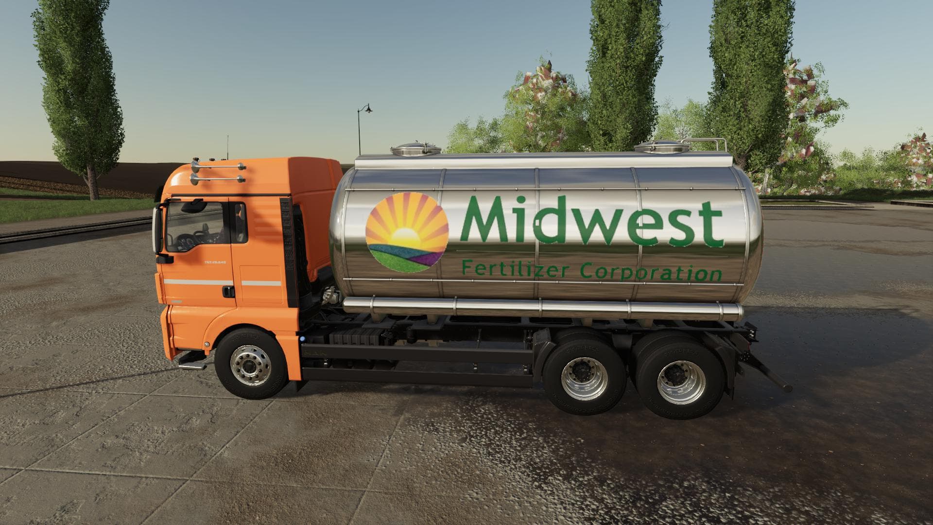 MAN TGX TANKER TRUCK