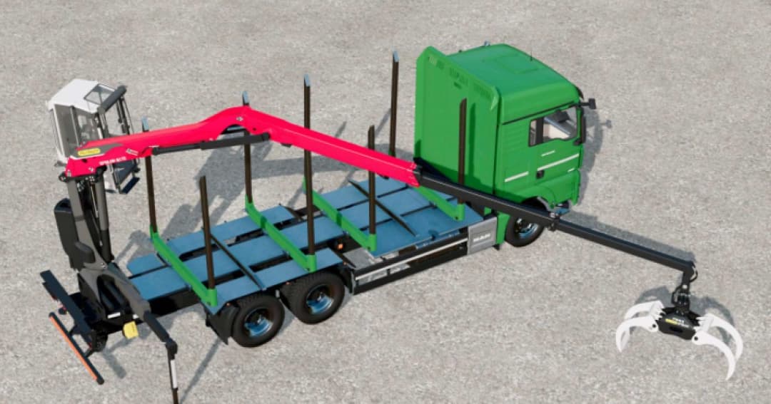 MAN TGX Timber Truck 3