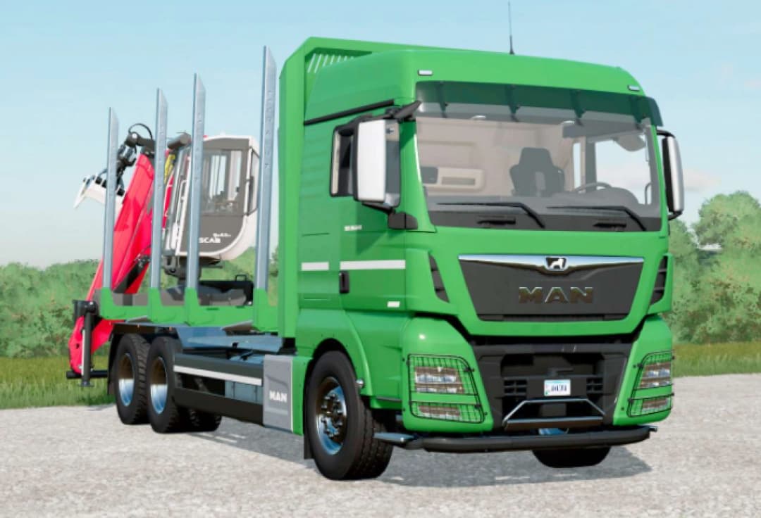 MAN TGX Timber Truck 2