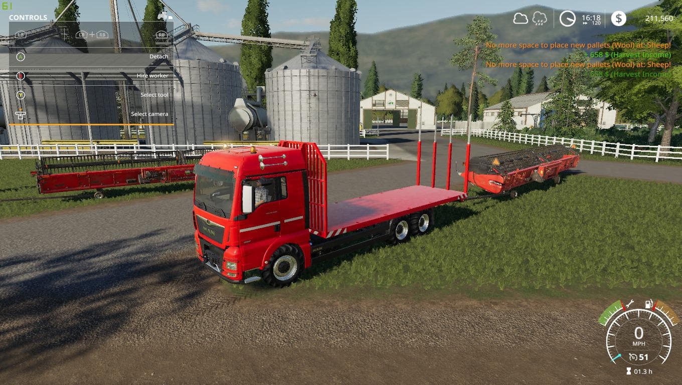 MAN TGX26 FLAT BED BY STEVIE