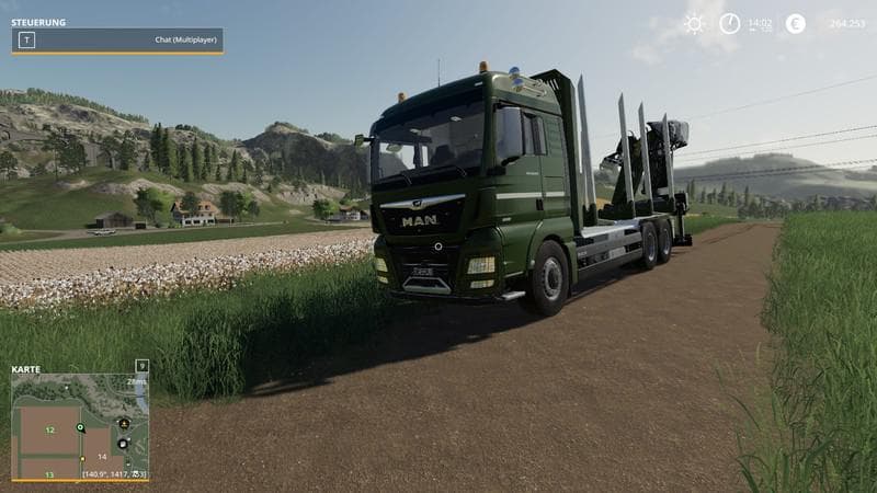 MAN forest truck MP 5