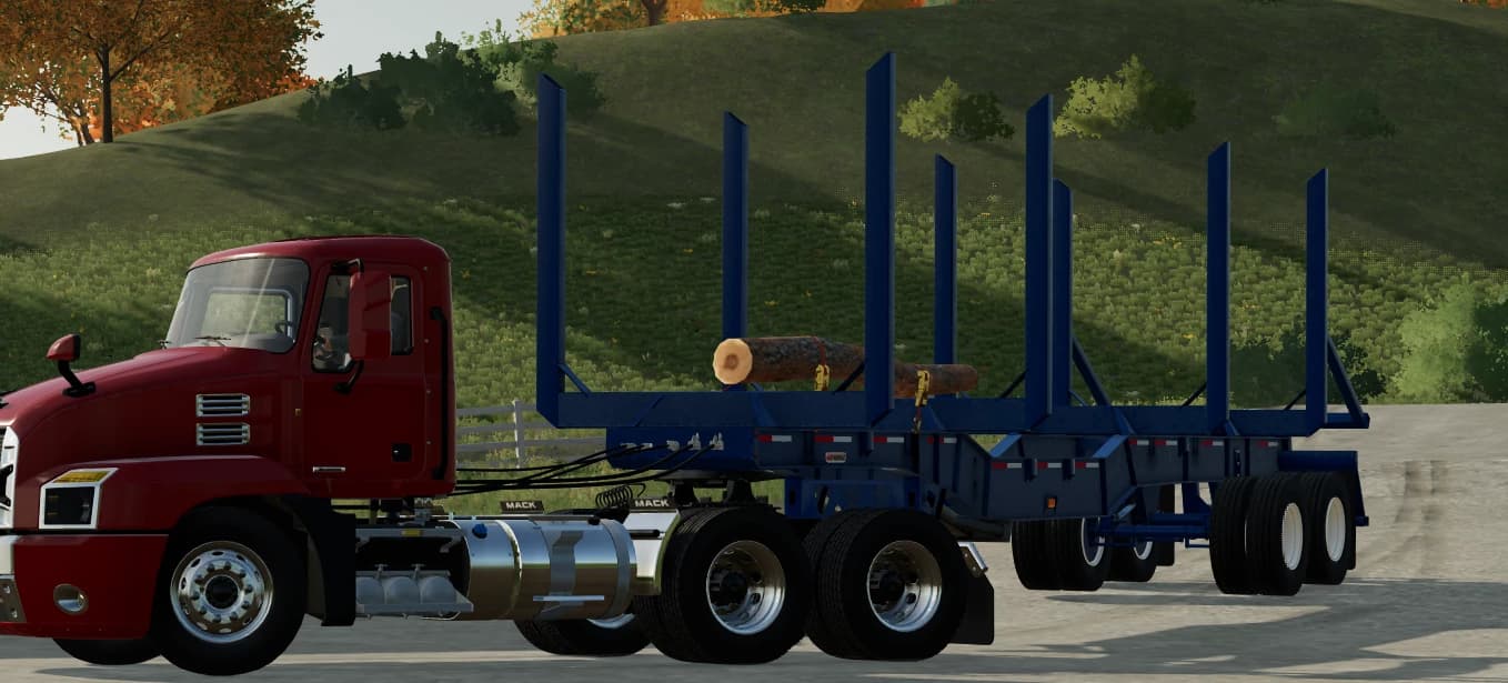 MANAC 45FT LOG TRAILER