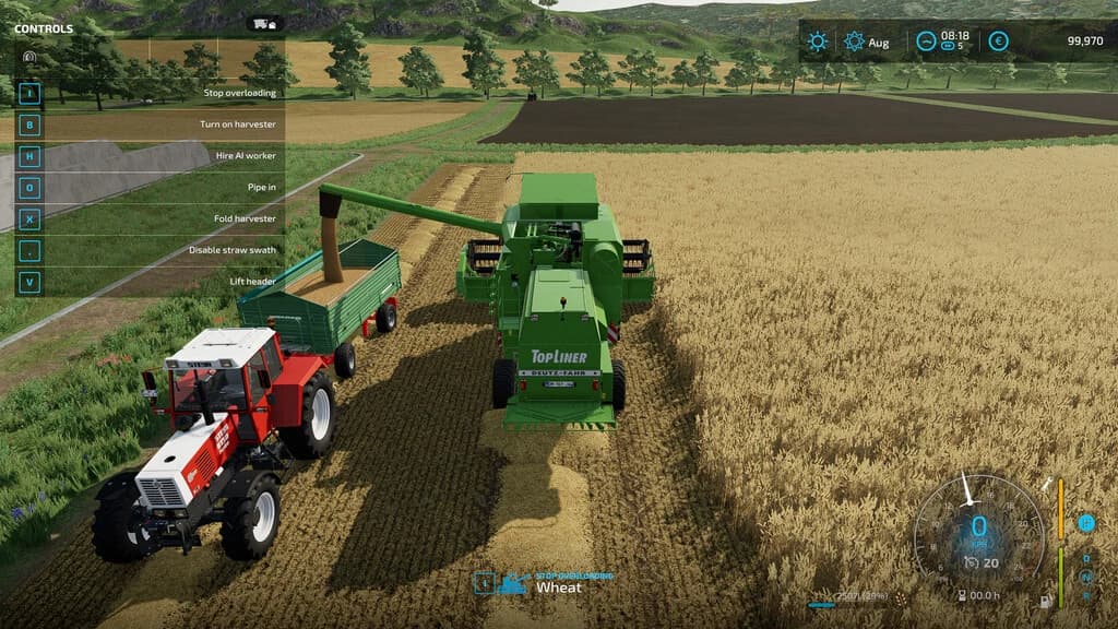 MANUAL COMBINE DISCHARGE 2