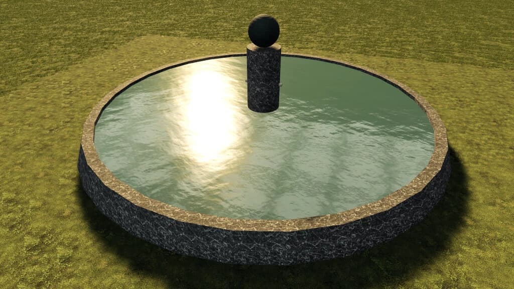 MARBLE FOUNTAIN (PREFAB) 2