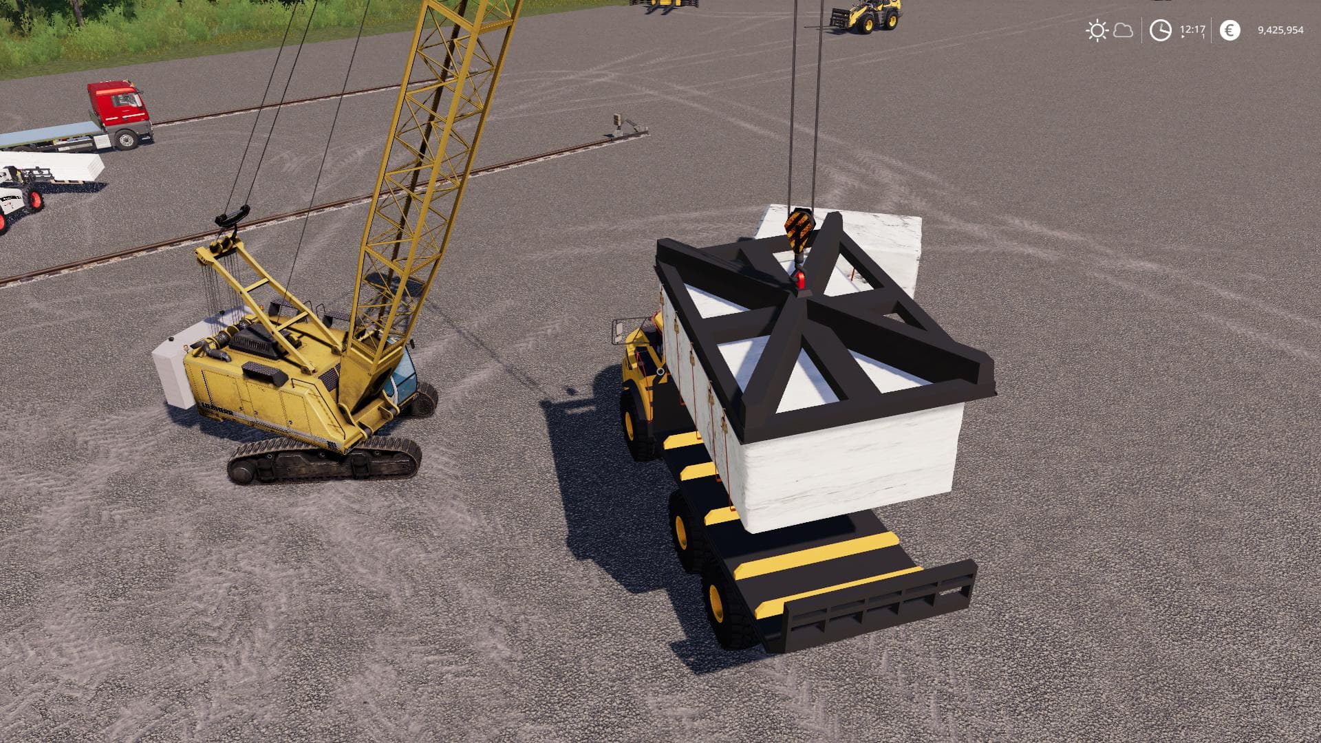MARBLE TRAVERSE FOR CRANE