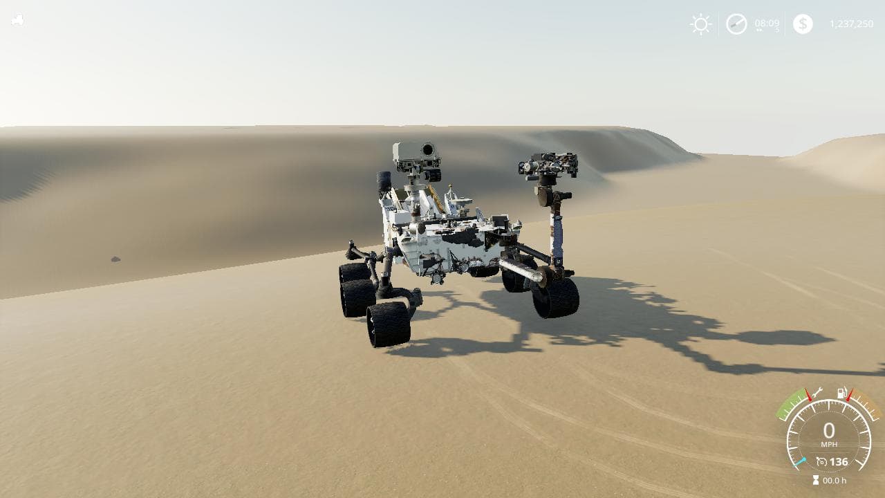 MARS CUROSITY ROVER 4