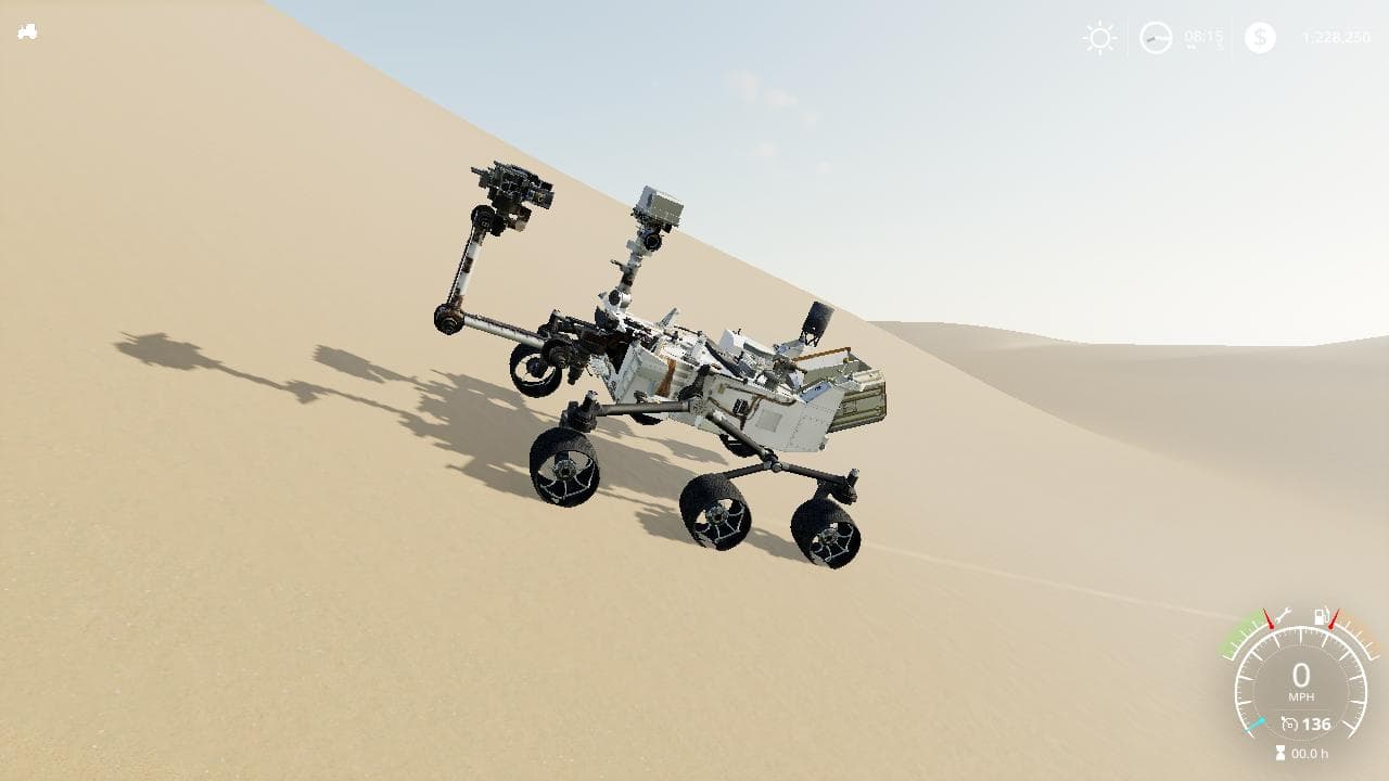 MARS CUROSITY ROVER