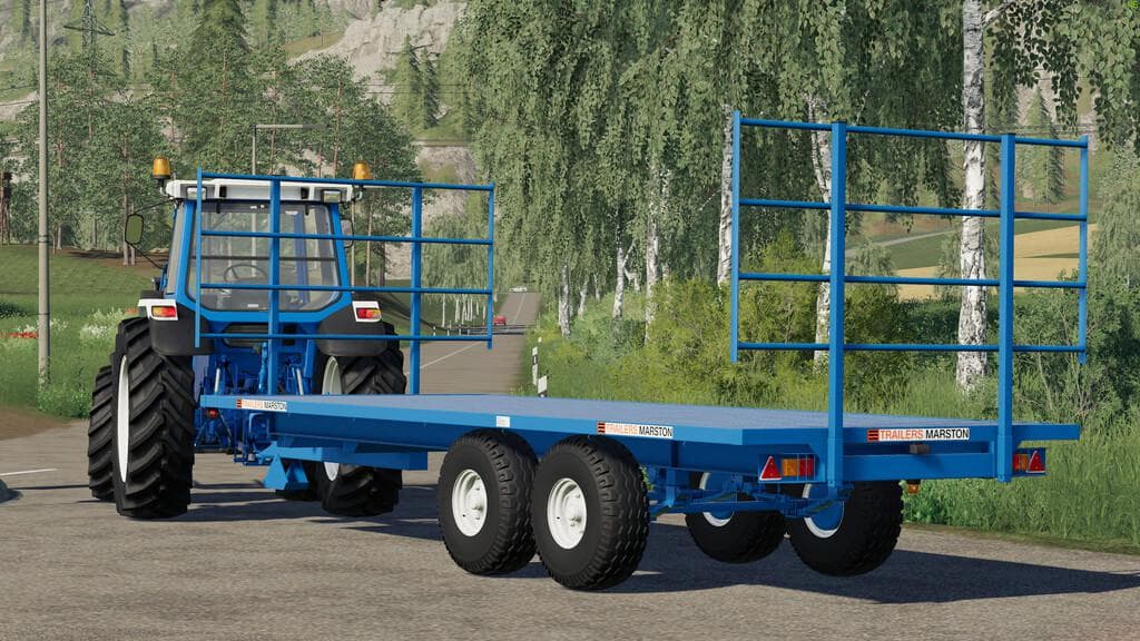 MARSTON 22 BALE TRAILER 1993 2
