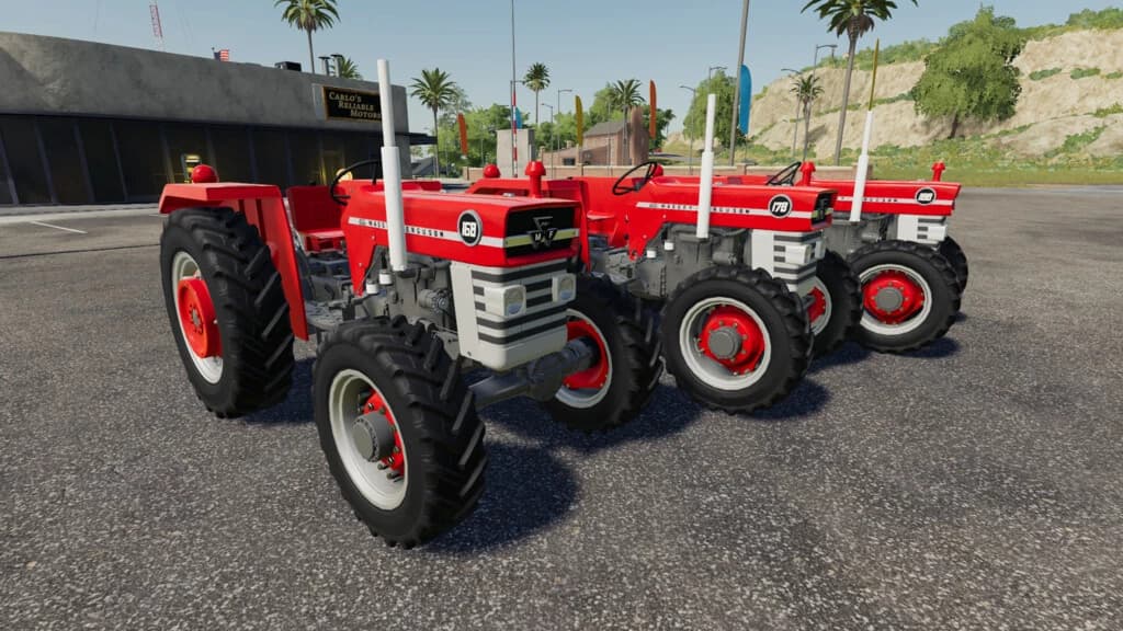 MASSEY FERGUSON 168, 178, 188 4X4 3