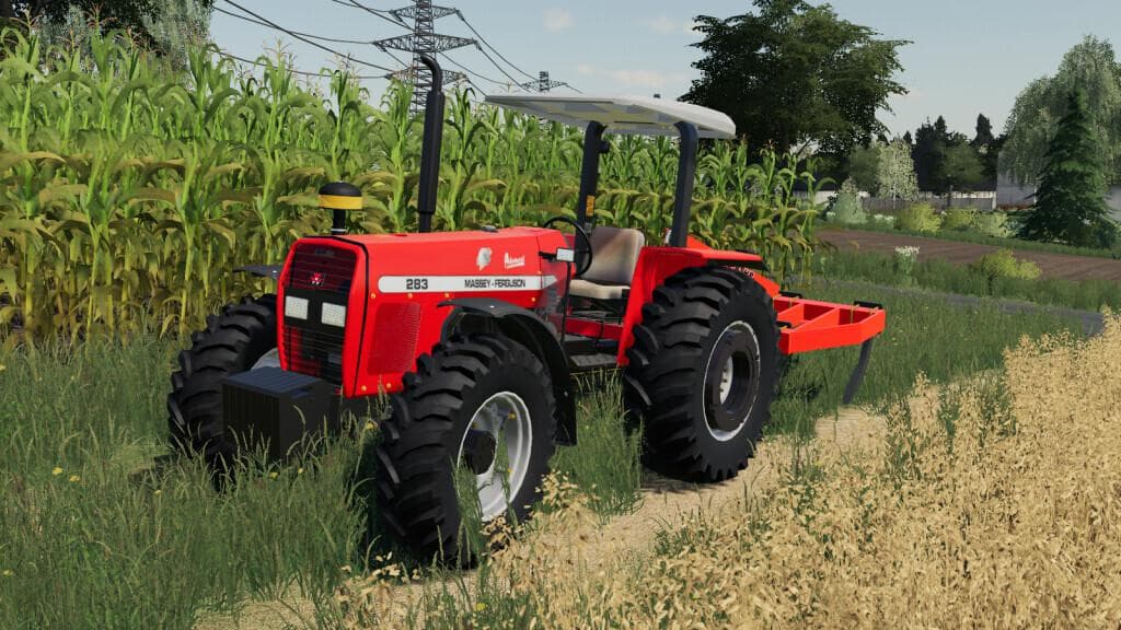 MASSEY FERGUSON 283 YEAR 2002 3