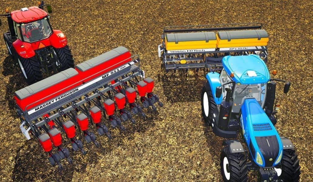 MASSEY FERGUSON 511 &amp; VALTRA BP 1307H
