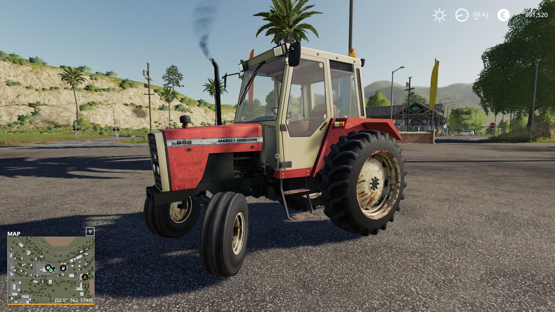 MASSEY FERGUSON 698 OLD 3