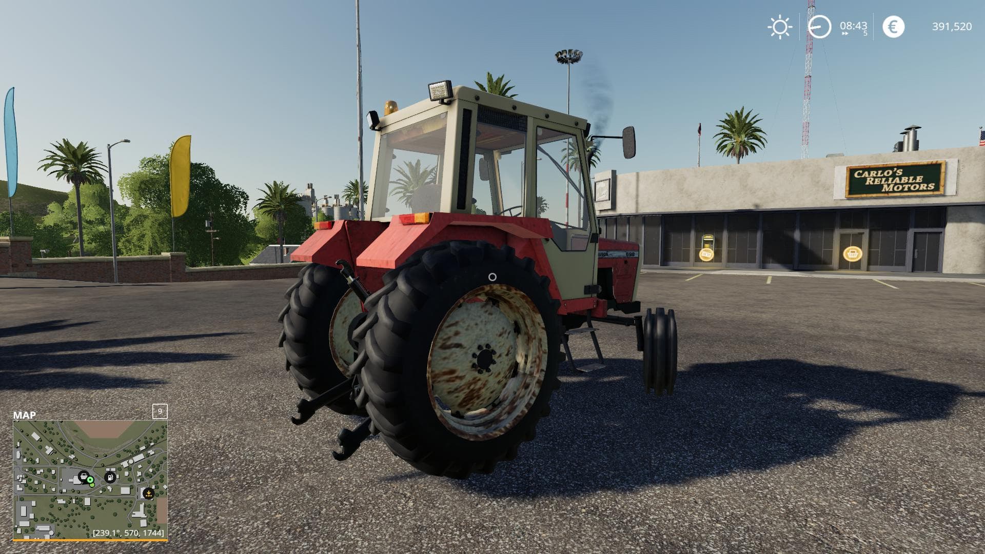 MASSEY FERGUSON 698 OLD 2