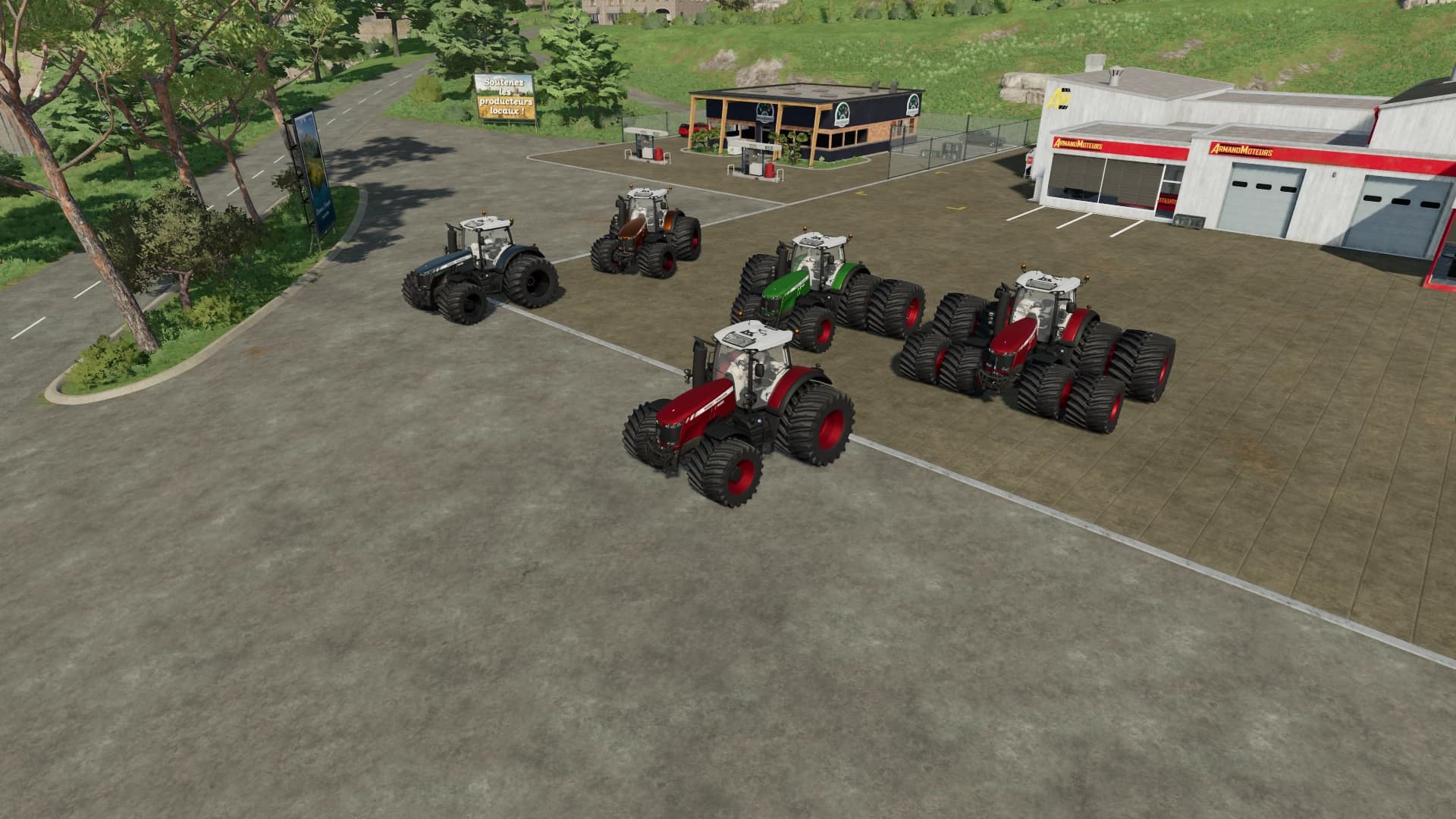 MASSEY FERGUSON 8700 TRACTOR 2