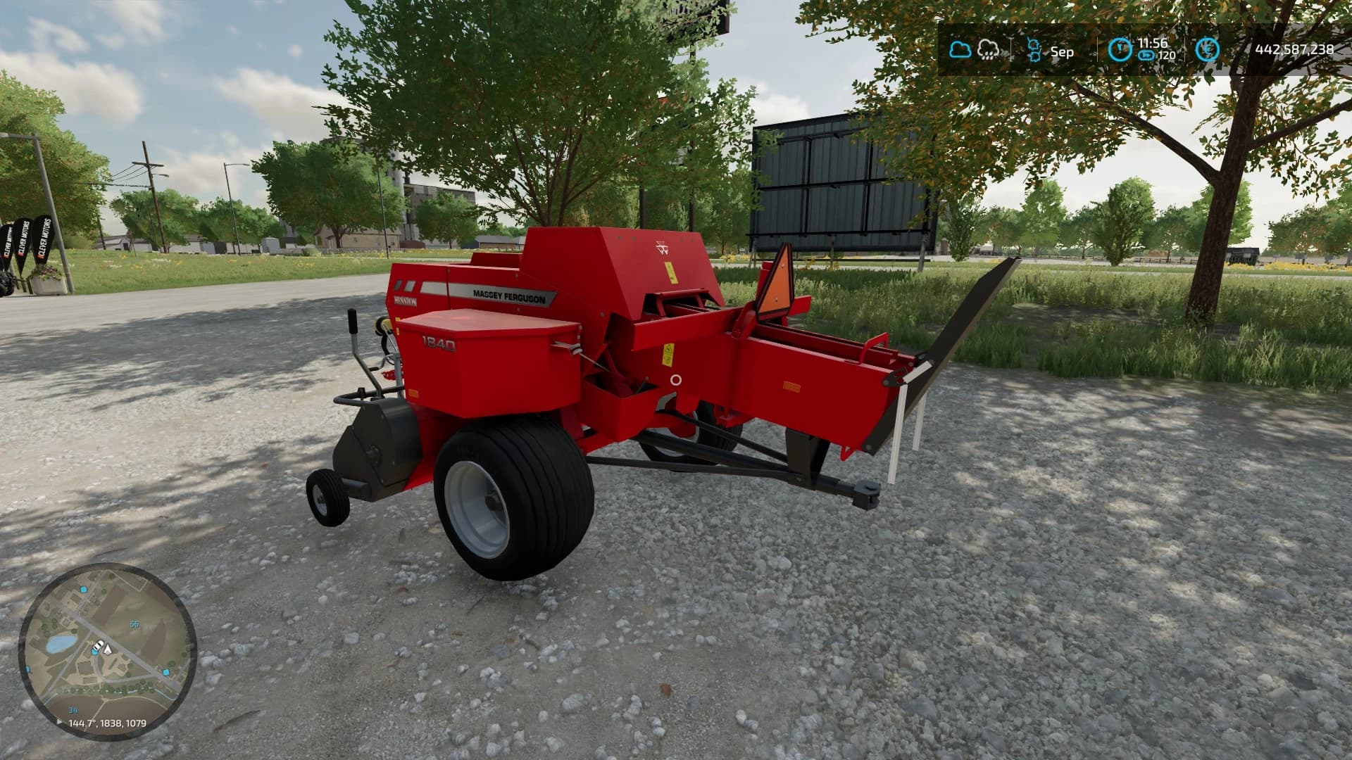 MASSEY FERGUSON HESSTON 1840 5