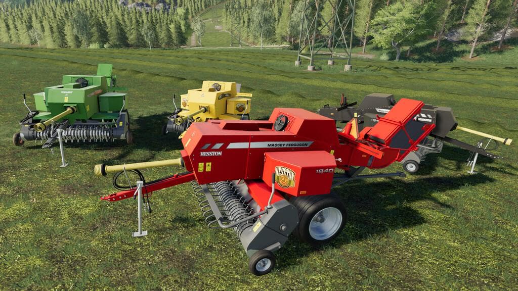 MASSEY FERGUSON HESSTON 1840 2