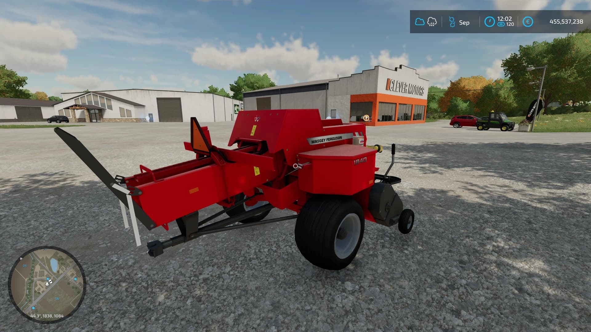 MASSEY FERGUSON HESSTON 1840 3