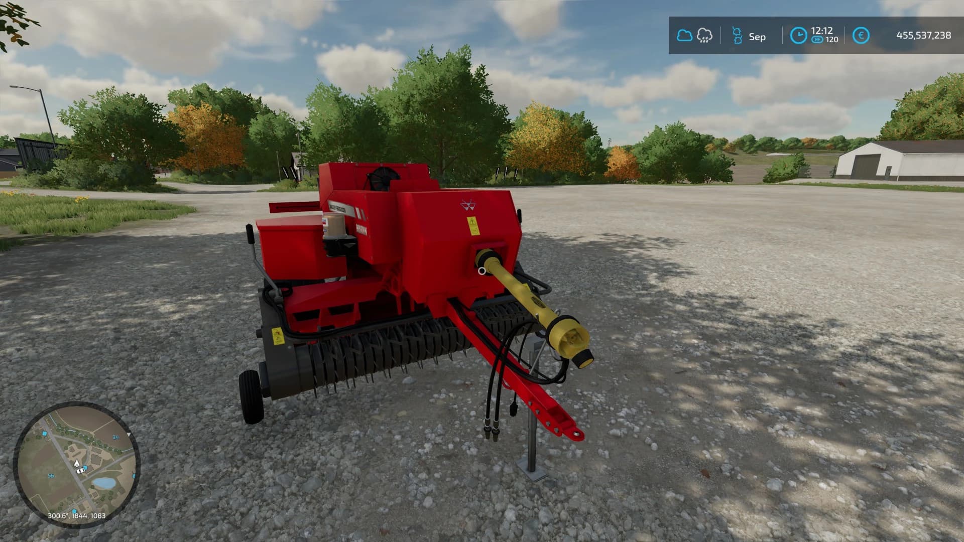MASSEY FERGUSON HESSTON 1840 2